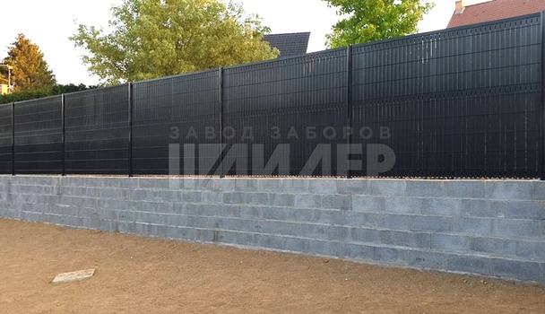 Забор из 3D сетки для коттеджа ГТ-148 - фото 3