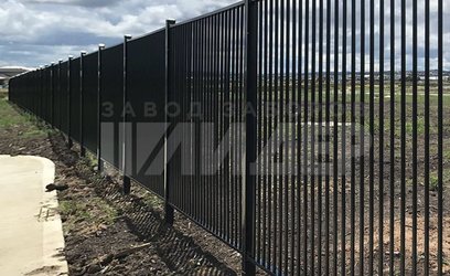 Прозрачный сварной забор на винтовых сваях СВ-111 - фото 2