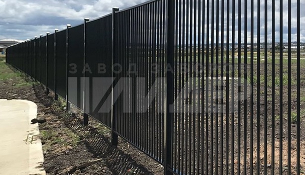 Прозрачный сварной забор на винтовых сваях СВ-111 - фото 2