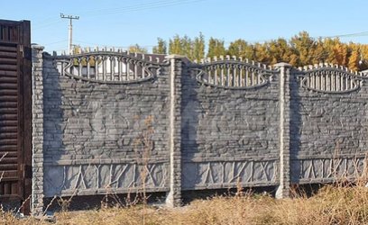 Фигурный еврозабор без фундамента ЕВ-160 - фото 5