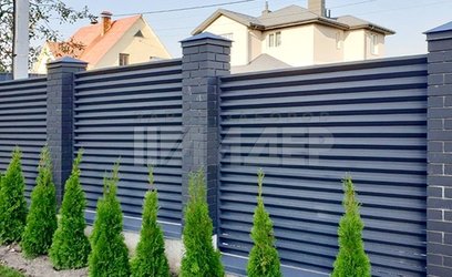 Забор жалюзи Эксклюзив премиум класса ЖЗ-205 - фото 1