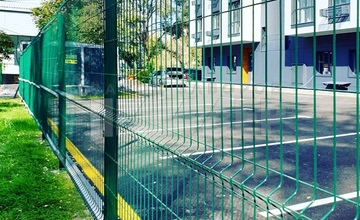3D ограждение территории многоквартирного дома